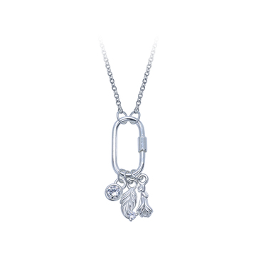 Silver Necklace SPE-5490